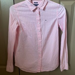Women’s Light Pink Button Down Shirt